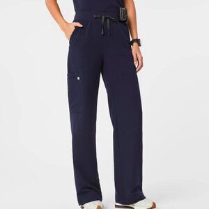 Figs High Waisted Isabel Wide Leg Scrub Pants